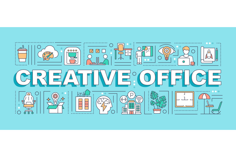 creative-office-word-concepts-banner