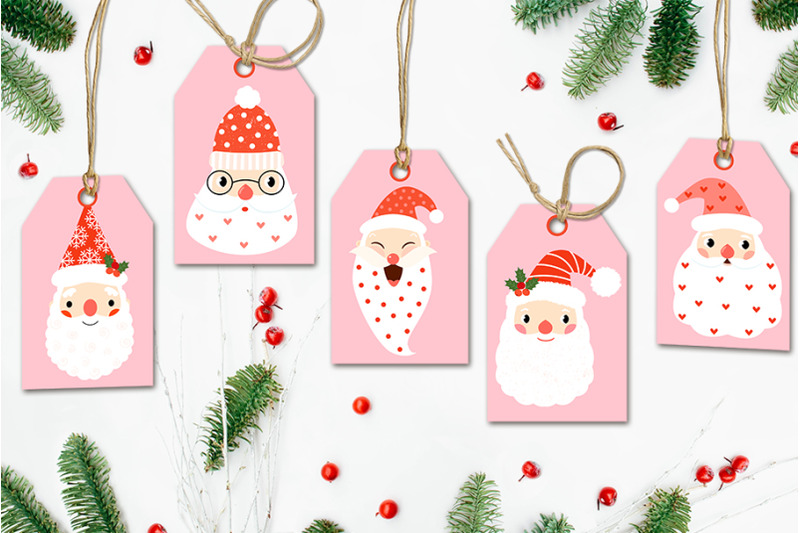 printable-christmas-gift-tags-digital-christmas-santa-claus-tags