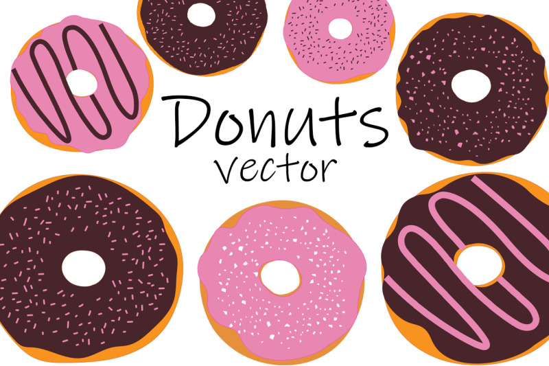 donuts-vector-dessert-vector-bakery-svg-donuts-svg