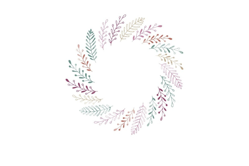 leaves-wreath-svg-frame-svg-hand-drawn-doodle-floral-design