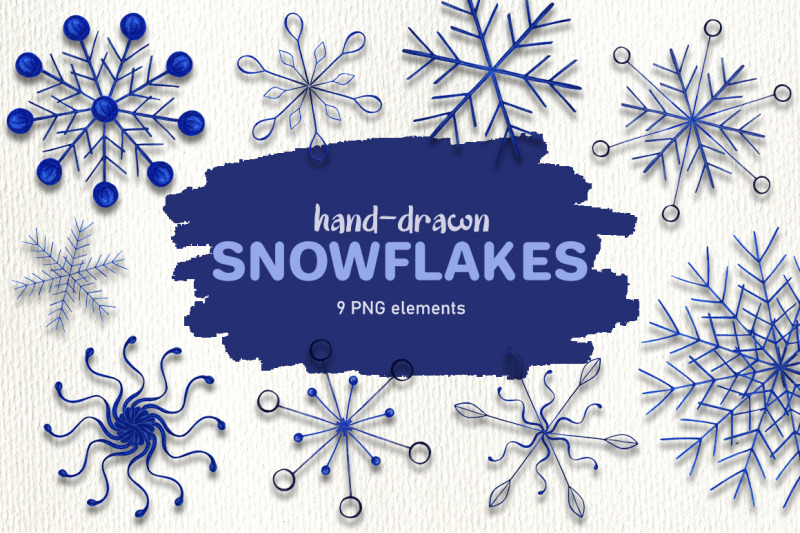 9-hand-drawn-snowflakes-merry-christmas-png