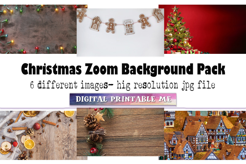 holiday-zoom-background-6-digital-download-gingerbread-xmas-lights