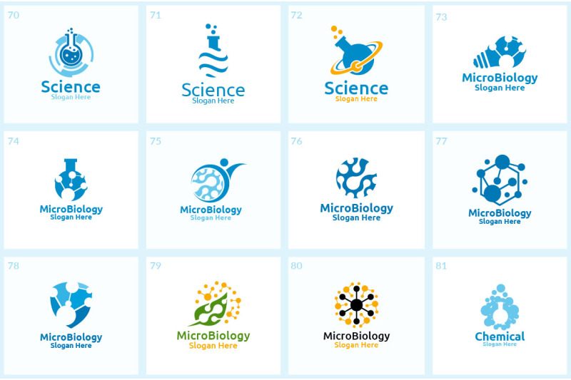 100-science-and-chemical-logo-bundle