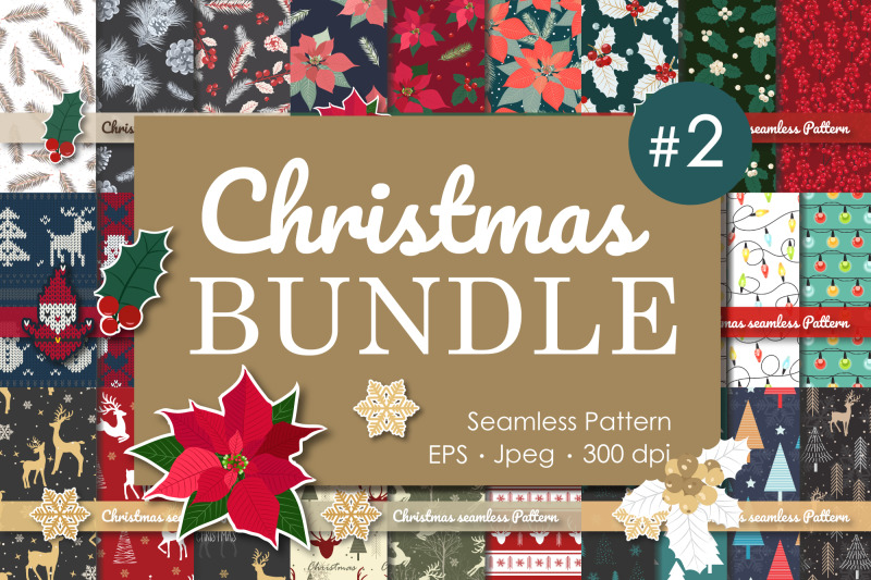 bundle-christmas-collection-seamless-pattern