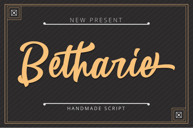 betharie-typeface