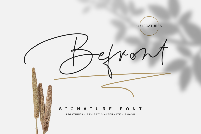 befront-signature-font