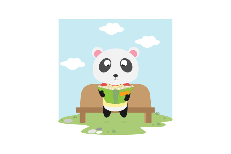 panda-reading-a-book