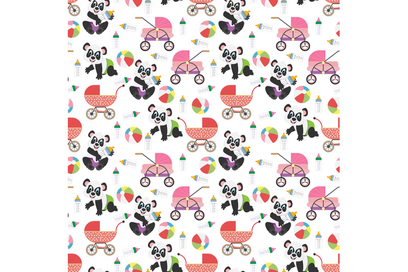 pattern-of-baby-panda