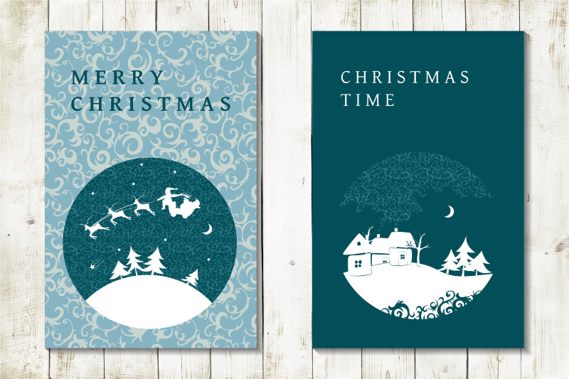 frozen-christmas-greeting-cards