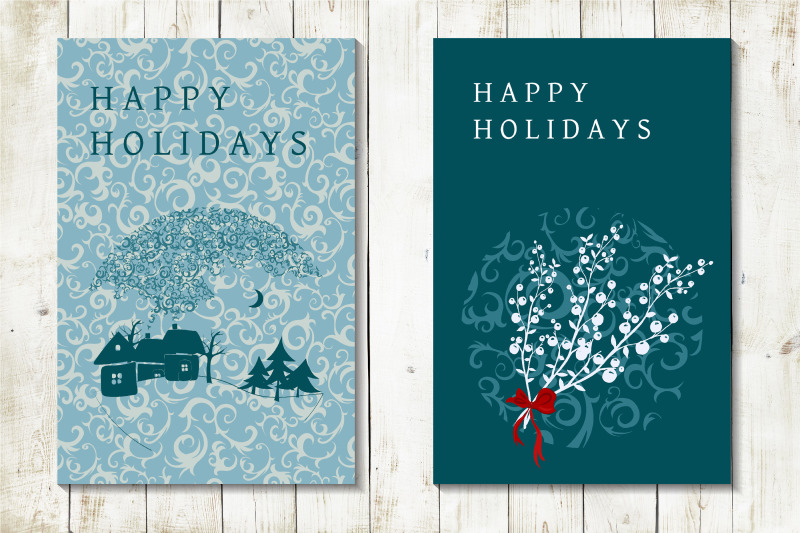 frozen-christmas-greeting-cards