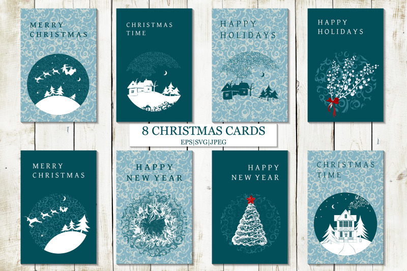 frozen-christmas-greeting-cards
