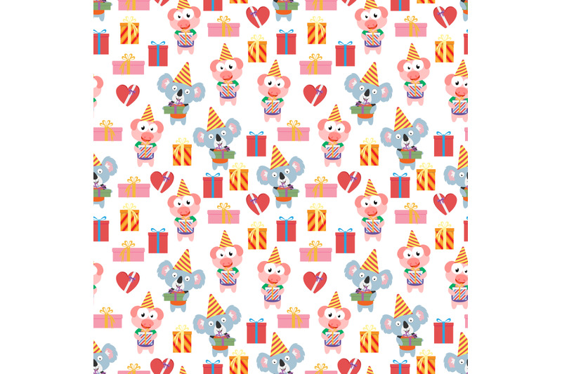 pig-and-koala-pattern