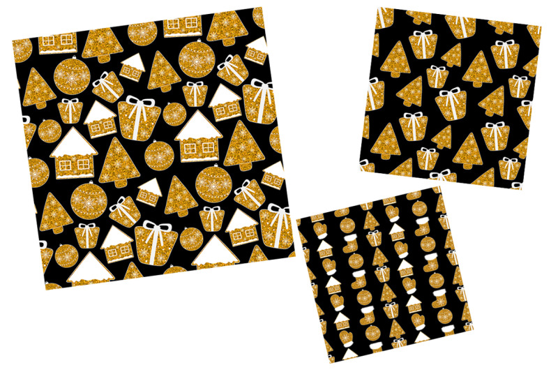 new-year-pattern-christmas-golden-pattern-christmas-svg