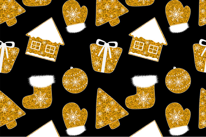 new-year-pattern-christmas-golden-pattern-christmas-svg