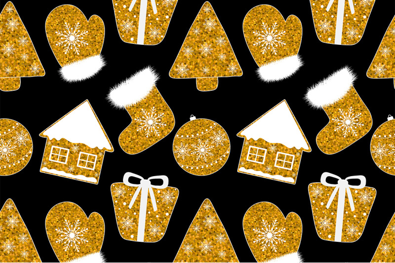 new-year-pattern-christmas-golden-pattern-christmas-svg