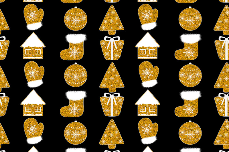 new-year-pattern-christmas-golden-pattern-christmas-svg