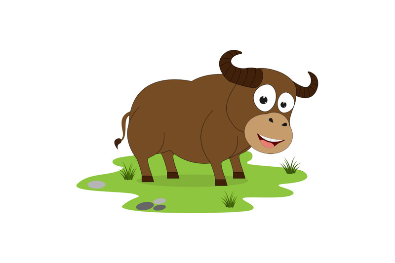 cute-buffalo-animal-cartoon