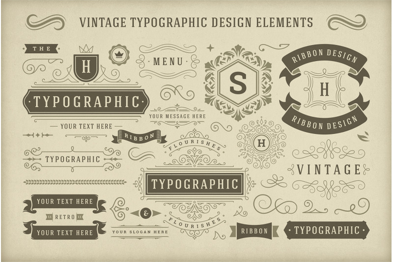 vintage-typographic-design-elements