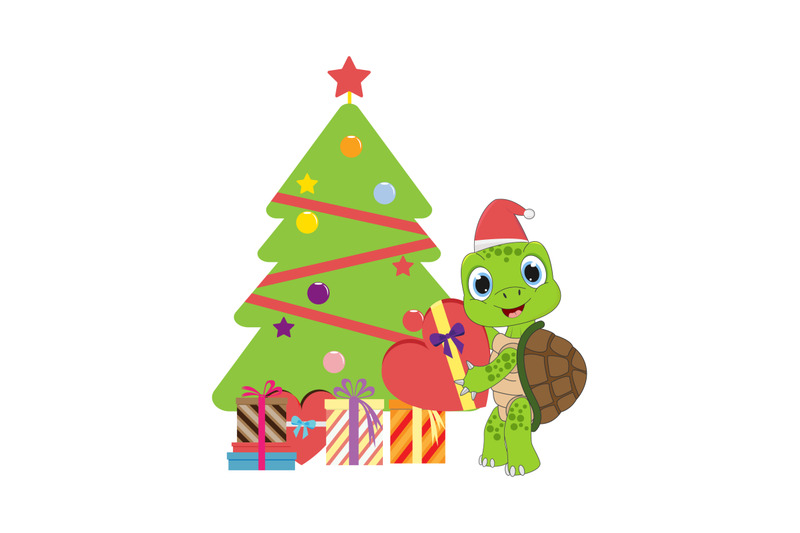 turtle-with-many-gift