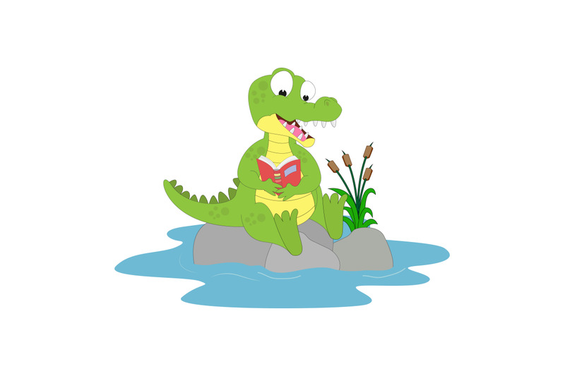 alligator-reading-a-book