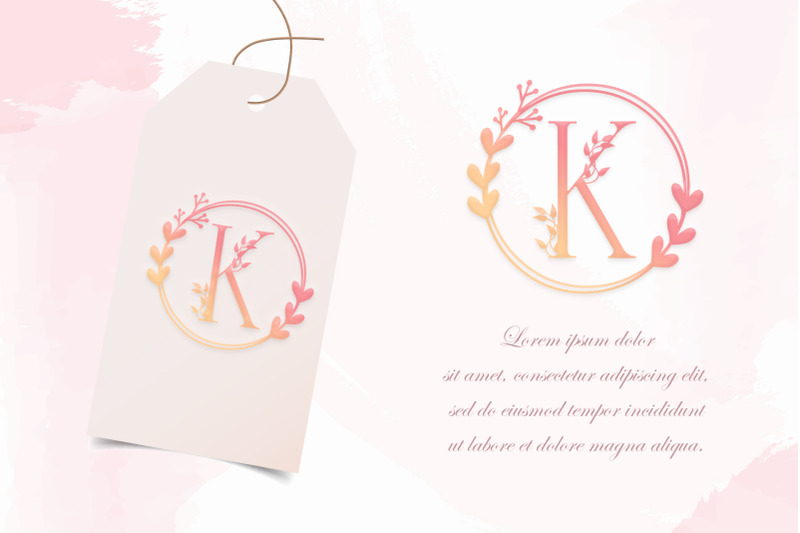 monogram-handrawn-floral-font