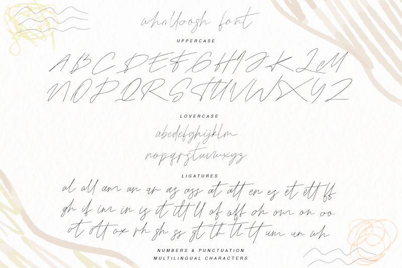 whalloosh-handwritten-font