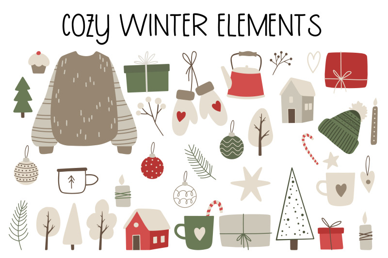 christmas-clipart-set-36-cozy-winter-elements