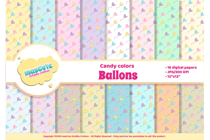 digital-paper-pack-heart-ballons