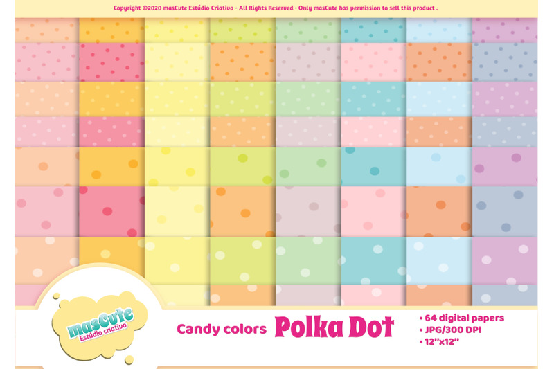 digital-paper-pack-polka-dots