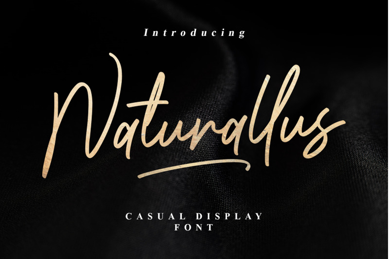 naturallus-stylish-font