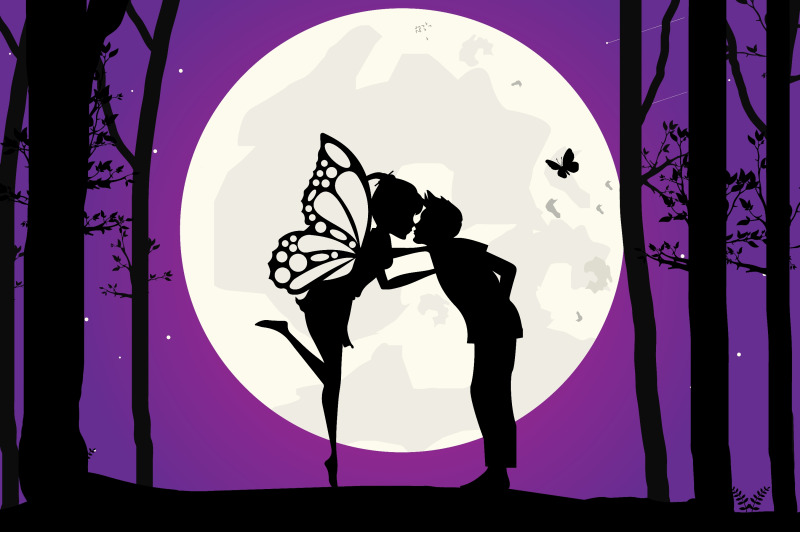 fairy-silhouette