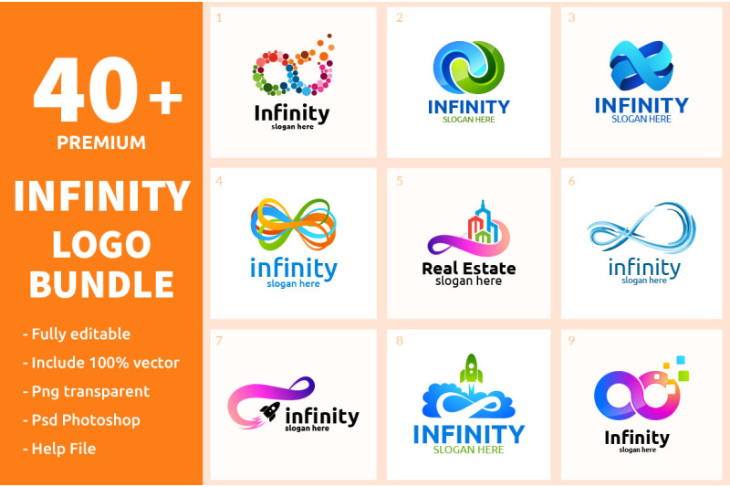 40-infinity-logo-bundle