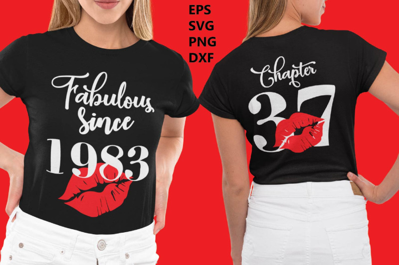 fabulous-since-1983-chapter-37-woman-tshirt-svg-tee-svg