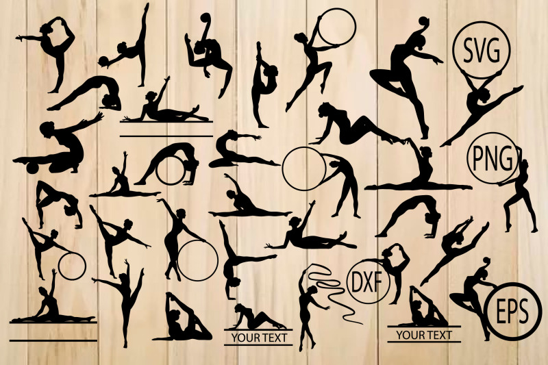 gymnasts-silhouettes-gymnastic-monogram-frames