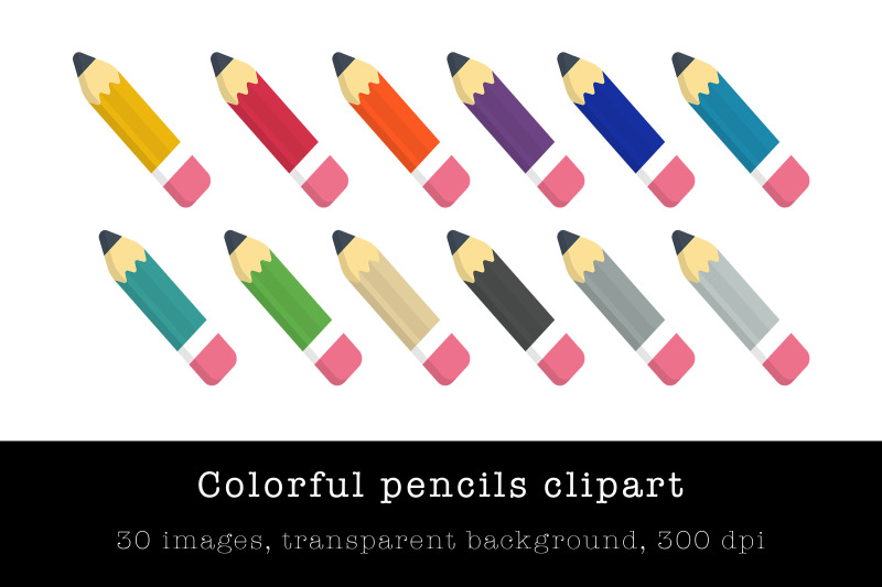 pencil-clip-art-school-supply-graphics