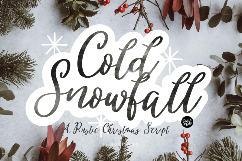 cold-snowfall-a-farmhouse-christmas-font