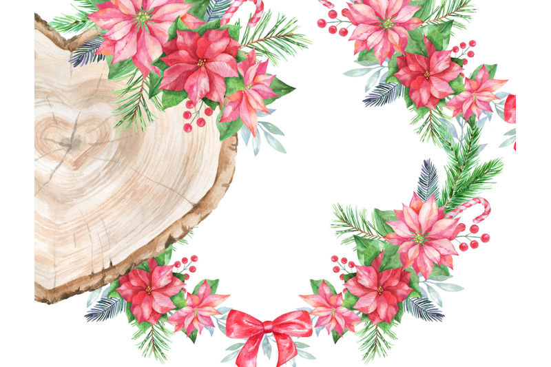 watercolor-christmas-clipart-winter-frame-bouquet-wreath-design-ska