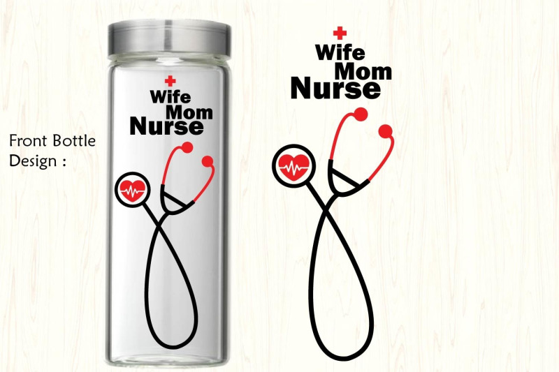 Download Wife mom nurse water tracker svg,water tracking svg,nurse ...