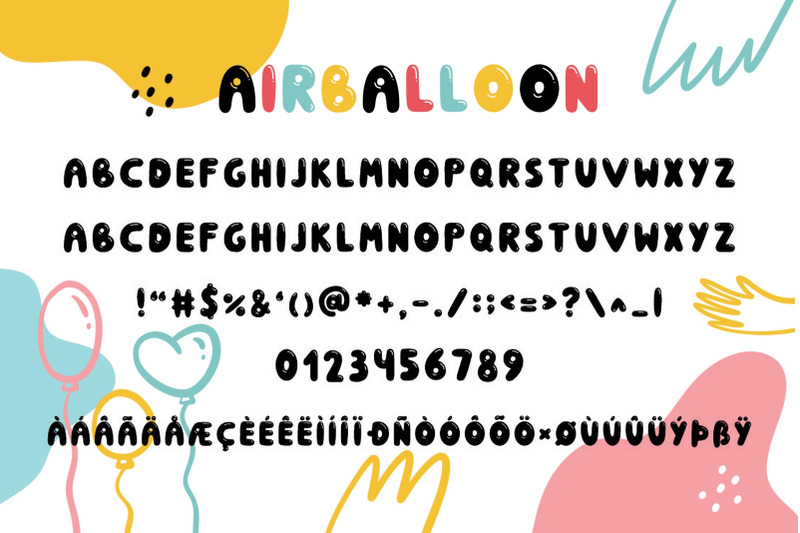 airballoon-display-font