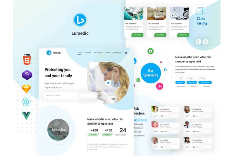 lumedic-medical-clinic-website