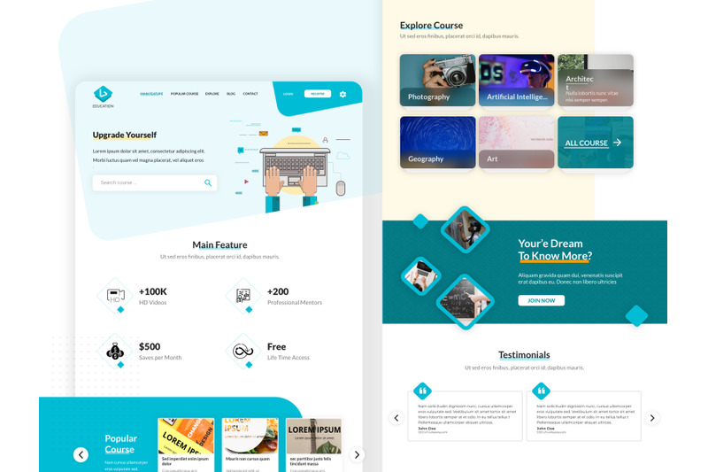 edulux-education-landing-page