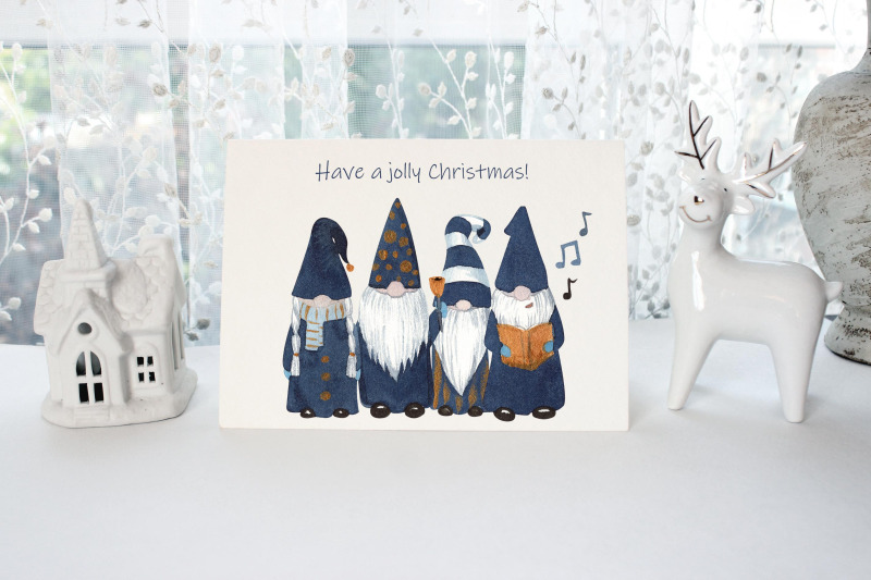 navy-amp-gold-christmas-gnomes-scandinavian-gnomes-clipart-nbsp