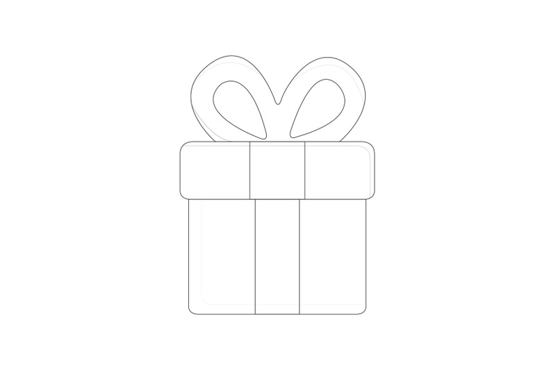 christmas-gift-outline-icon-vector