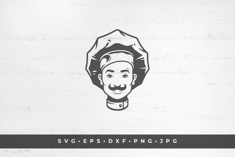 chef-men-face-in-a-cap-isolated-on-white-background-vector-illustratio
