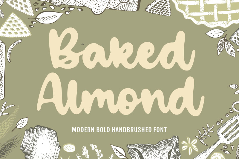 baked-almond-modern-bold-handbrushed-font