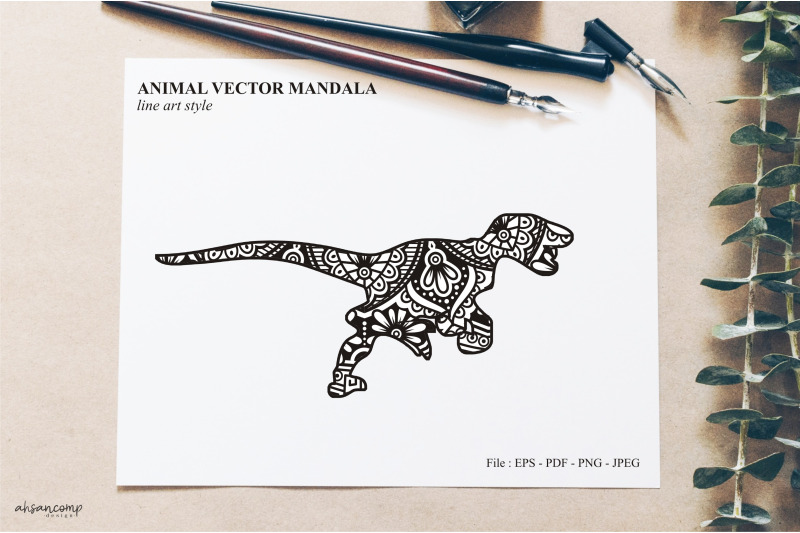 animal-vector-mandala-line-art-style