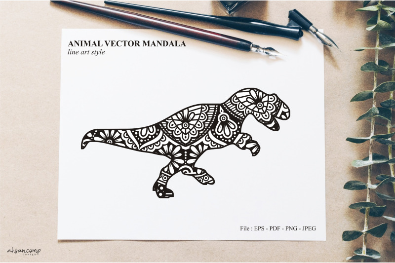 animal-vector-mandala-line-art-style