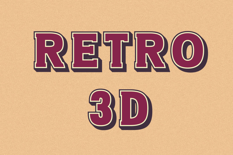 retro-3d-svg-font