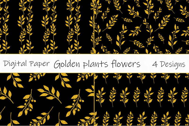 flowers-seamless-pattern-flowers-print-golden-plants-svg