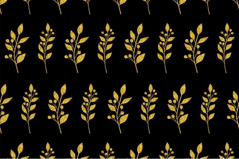 flowers-seamless-pattern-flowers-print-golden-plants-svg